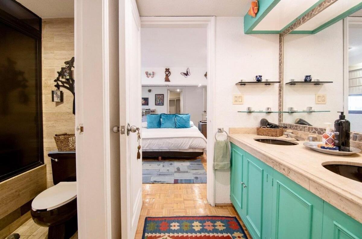 Eclectic Jungle: 4 Bedrooms In Beautifull Polanco Mexiko-Stadt Exterior foto